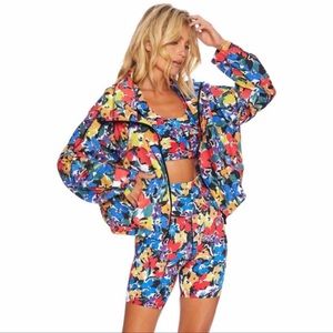 Beach Riot - Erica Jacket In Buttercup Floral
